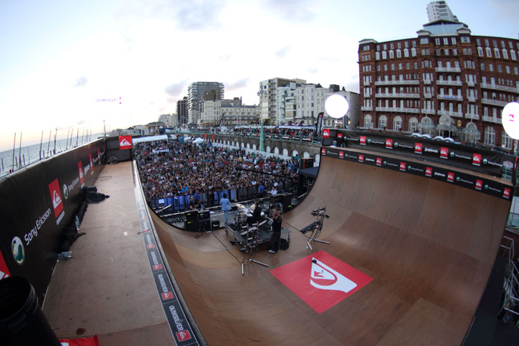 Tony Hawk Large Ramp TONY HAWK SHOW, NASS FESTIVAL – King Ramps